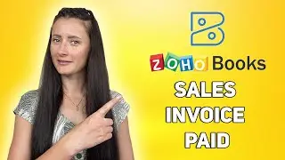 Как отметить счет-фактуру как оплаченную в Zoho Books?