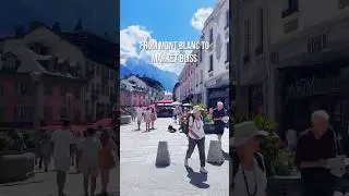 🇫🇷 Exploring Mont Blanc Market | Chamonix Street Market Experience #travel
