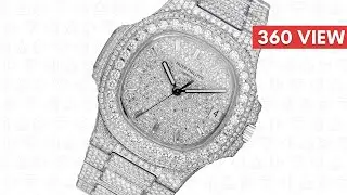 Custom Diamond Set Patek Philippe Nautilus 5711/1A-001 - Time4Diamonds