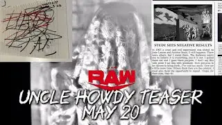 NEW Uncle Howdy QR Teasers | WWE RAW May 20