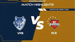 Match 28 - VFB vs SCE | Highlights | FanCode ECS Germany Day 7 | Kiel 2021 | ECS21.415