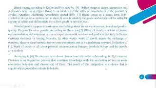 INFLUENCE OF BRAND IMAGE AND WORD OF MOUTH COMMUNICATION ON PURCHASE DECISION IN TIKTOK SHOP