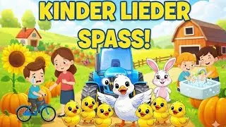 🚜💙Der Blaue Traktor|F&uuml;nf kleine Enten🐥| H&auml;ndewaschen🫧|Ups! Bobo❤️|H&uuml;pf mit, H&auml;schen🐰| Kinderlieder 🌈