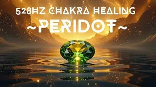 Combine Binaural Beats 528Hz with Healing Peridot for Chakra Power!