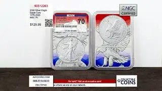 Серебряная монета &laquo;Орел&raquo; 2026 года &mdash; &laquo;Орлиный стержень&raquo; &mdash; 1776&ndash;2026 &mdash; NGC 70