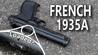 French 1935a Loaded Chamber Indicator