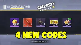 *NEW* CODM 4 NEW WORKING REDEEM CODES 2024 | COD MOBILE CP REDEEM CODES 2024