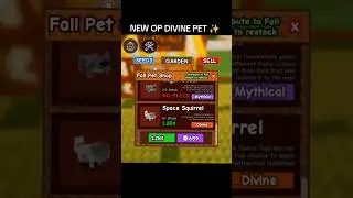 NEW OP DIVINE PET -FALL EVENT #growagarden