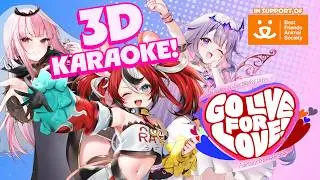 【3D Karaoke】Singing For a Cause!!!!!! #calliolive #GOLIVEforLOVE