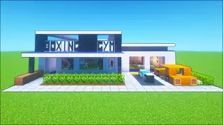 Minecraft Tutorial: How To Make A Modern Boxing Gym 