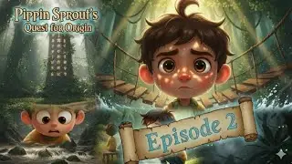 Pippin Sprout's Quest for Origin | Episode 2 - Into the Emerald Jungle | TinyTales Animation story 