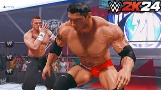 WWE 2K24 | John Cena vs Batista -Championship Extreme Rules Match!