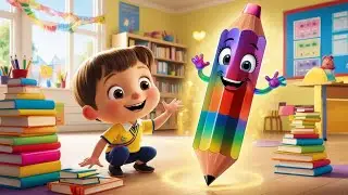 The Talking Pencil ✏️✨ A Magical Rhyme Adventure!