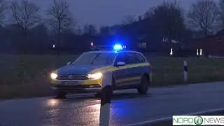 Unfall in Lingen - Auto &uuml;berschlagen