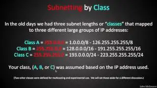 03 IP Subnetting 101