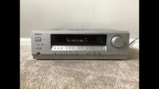 How to Factory Reset Onkyo TX-SR303 5.1 Home Theater Surround Receiver