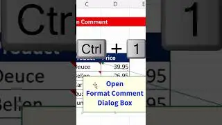 Excel&rsquo;s #1 Most Hidden Trick: Insert Picture In Comment. #Short Excel Magic Trick 04