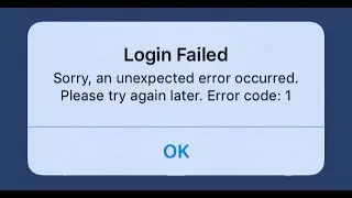 Facebook Login Failed Error Fix