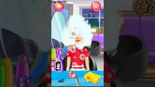 How to play Barbie hair salon game