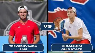 Top Ranked Player in the Country Makes a STATEMENT! - Trevor Svajda (SMU) vs Aidan Kim (Ohio State)