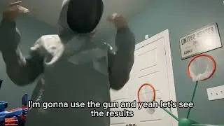 Testing my new mini gun