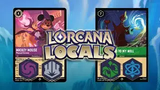 Discard My Whole Hand?! - Lorcana Locals - 🟣⚪Brooms vs 🟢🔵Discard