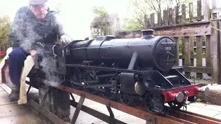 5 inch gauge Black 5 at Ribble Valley MES