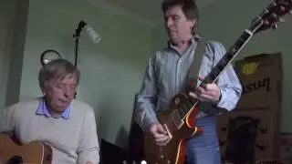 Paul Kossoff Les Paul burst with Arthur Ramm
