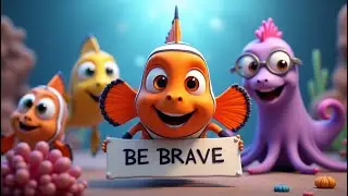 🎶 Finny First Day at Sea School | Fun Kids Song + Underwater Adventure! 🌊🐠
