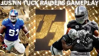 MADDEN 23 ULTIMATE LEGEND JUSTIN TUCK GAMEPLAY RAIDERS THEME TEAM