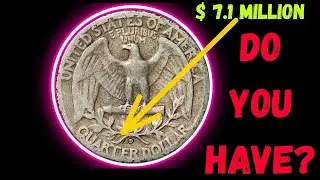 🔥 Суперредкие монеты достоинством в четверть доллара с изображением Вашингтона | Самые ценные мон...