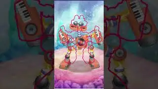 Perfectly timed outlines | MY SINGING MONSTERS, RARE WUBBOX on Ethereal Island