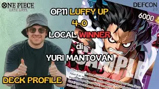 OP11 - Deck Profile LUFFY UP 4-0 di Yuri Mantovan - Local Winner 17 Players