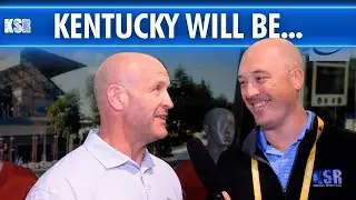 Cole Cubelic previews Kentucky football with KSR at SEC Media Days
