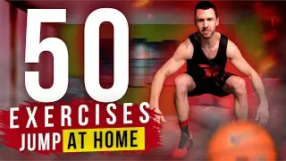 TOP 50 Exercises To Help You Jump Higher At Home | Volleyball Jump Training 2020 (HD)