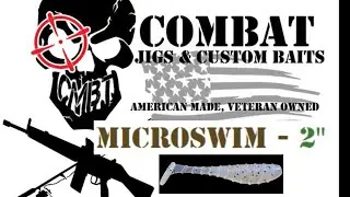 Combat Custom Baits 2-inch MicroSwim