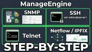 How to Configure SNMP, SSH, Telnet and Netflow for ManageEngine OPManager Enterprise