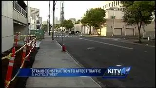 Traffic around Straub Clinic and Hospital
