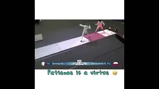 Patience vs calculated recklessness? 🤺 Fencing special hits - World Cup Bern #fencing #epee #sport