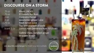 How to Make a  Discourse On A Storm | Skurnik Cocktails