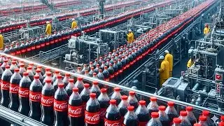 Inside a Coca‑Cola Factory : How Coke Is Made Today Billion Dollar Industry (Full Process)
