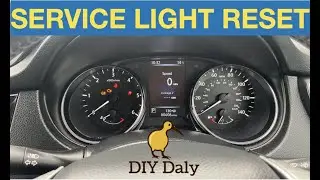 Nissan Qashqai 2015 on Service Light Reset Procedure