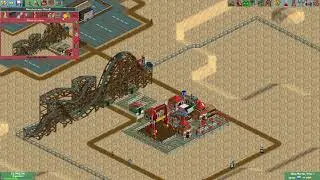 RCT2 Disaster Mound Custom Scenario Playthrough (1/2)