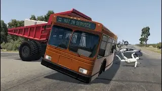 BeamNG Driver - Realistic Crashes and Reckless #9