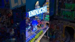 Endlich wird der Bahnhof f&uuml;r Spacehattan angefangen #lego #legocity #legomoc