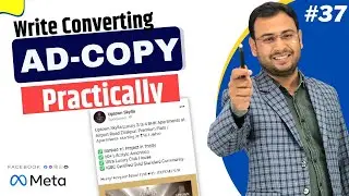 How to Write Facebook Ad Copy - Primary Text, Headlines & Desc. |  FB Ad Copy | FB Ads Course |#37