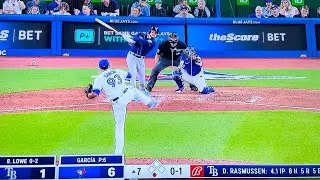 Joshua Lowe, Solo Homerun vs Blue Jays 04/14/23