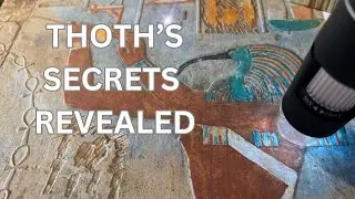 Decoding Thoth: Emerald Lines & Geometric Shapes in Ancient Hieroglyphics