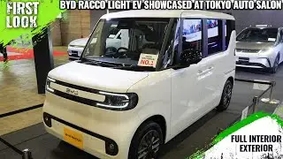 BYD RACCO light EV Showcased @ Tokyo Auto Salon 2026 - Full Interior Exterior
