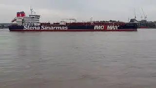 Tilbury Docks watching the ships passing